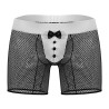 CandyMan Boxer Hector Blanc-Noir